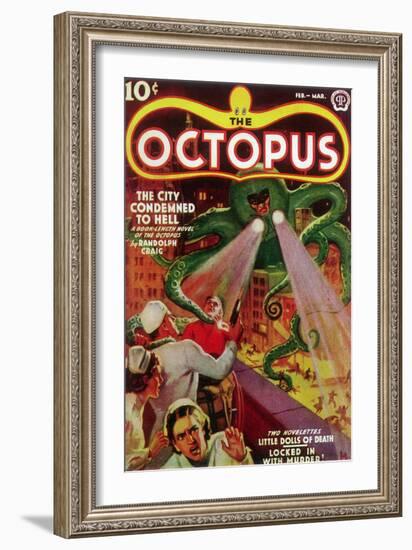 The Octopus-null-Framed Art Print