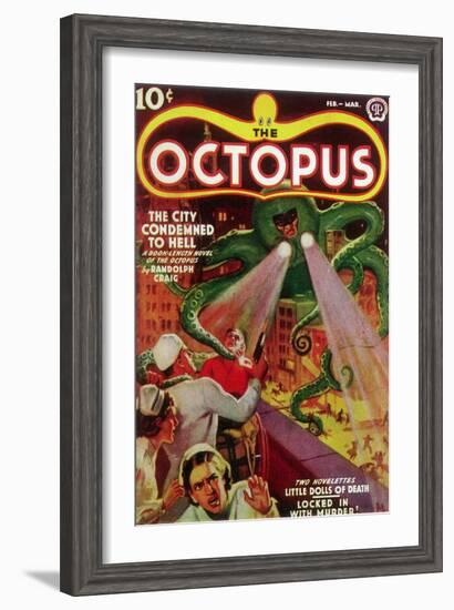 The Octopus-null-Framed Art Print