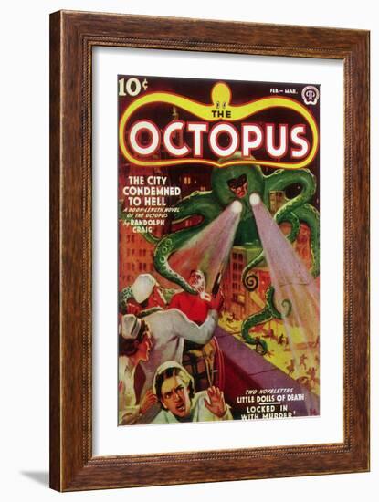 The Octopus-null-Framed Art Print