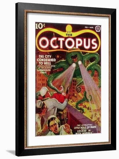 The Octopus-null-Framed Art Print