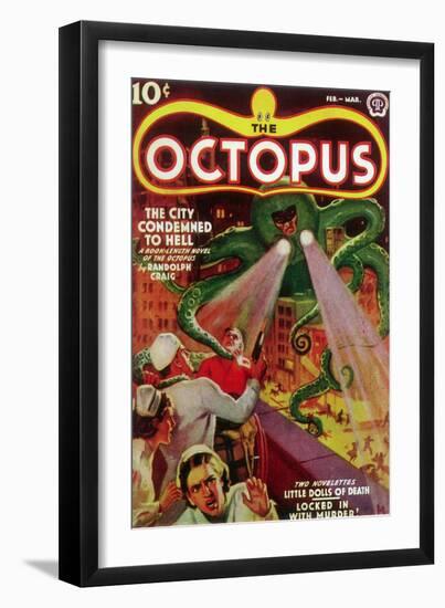 The Octopus-null-Framed Art Print