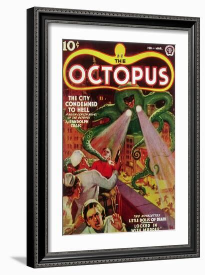 The Octopus-null-Framed Art Print