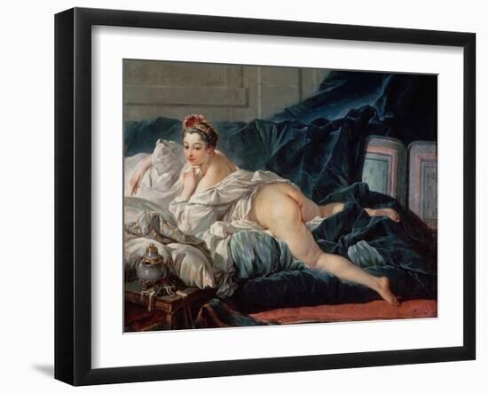 The Odalisque, 1745-Francois Boucher-Framed Giclee Print