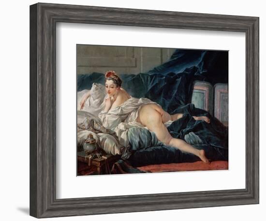 The Odalisque, 1745-Francois Boucher-Framed Giclee Print