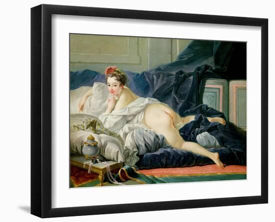 The Odalisque, 1749-Francois Boucher-Framed Giclee Print