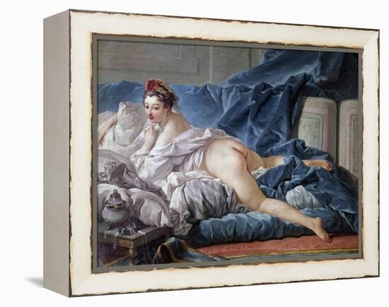 The Odalisque by Francois Boucher-Francois Boucher-Framed Premier Image Canvas