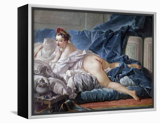 The Odalisque by Francois Boucher-Francois Boucher-Framed Premier Image Canvas