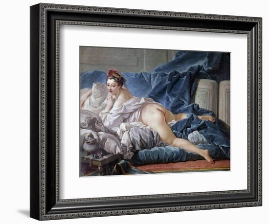 The Odalisque by Francois Boucher-Francois Boucher-Framed Photographic Print