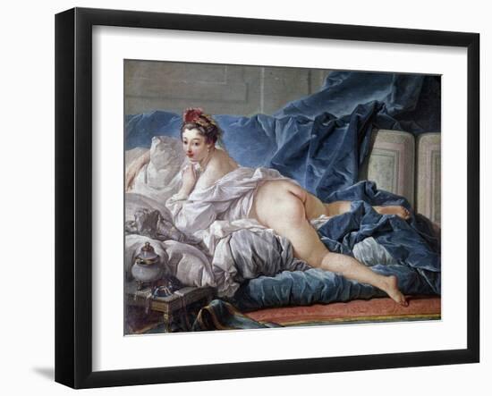 The Odalisque by Francois Boucher-Francois Boucher-Framed Photographic Print