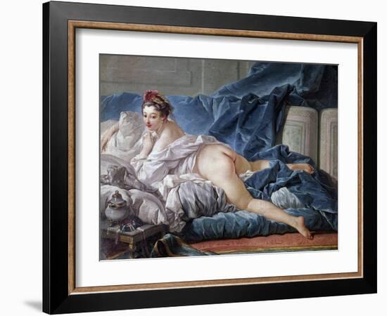 The Odalisque by Francois Boucher-Francois Boucher-Framed Photographic Print