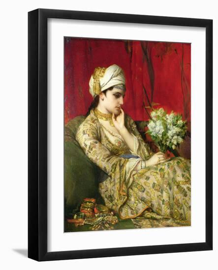 The Odalisque by Jean Francois Portaels-Jean Francois Portaels-Framed Giclee Print