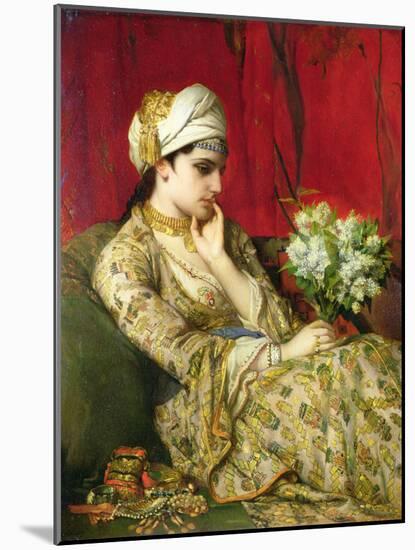 The Odalisque by Jean Francois Portaels-Jean Francois Portaels-Mounted Giclee Print