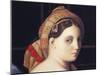 The Odalisque's Face-Jean-Auguste-Dominique Ingres-Mounted Giclee Print