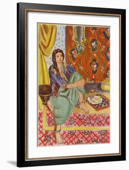 The Odalisque-Henri Matisse-Framed Collectable Print