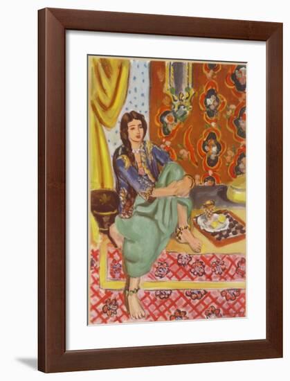 The Odalisque-Henri Matisse-Framed Collectable Print