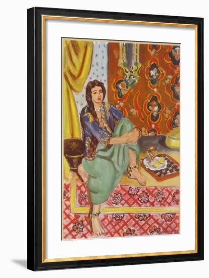 The Odalisque-Henri Matisse-Framed Collectable Print