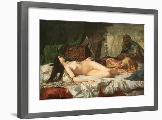 The Odalisque-Marià Fortuny-Framed Giclee Print