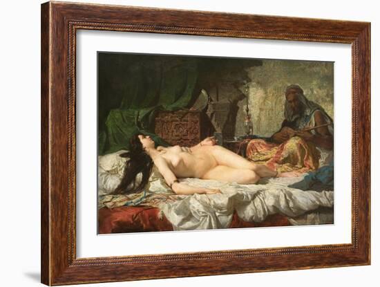 The Odalisque-Marià Fortuny-Framed Giclee Print