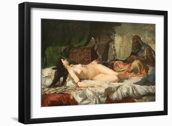 The Odalisque-Marià Fortuny-Framed Giclee Print