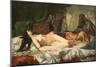 The Odalisque-Marià Fortuny-Mounted Giclee Print