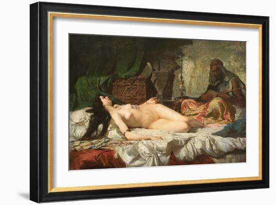 The Odalisque-Marià Fortuny-Framed Giclee Print