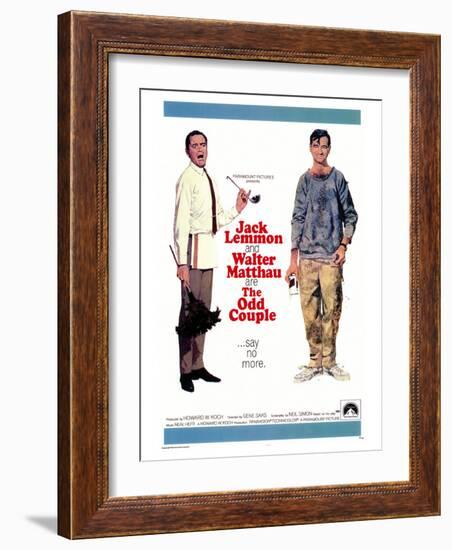 The Odd Couple, 1968-null-Framed Premium Giclee Print