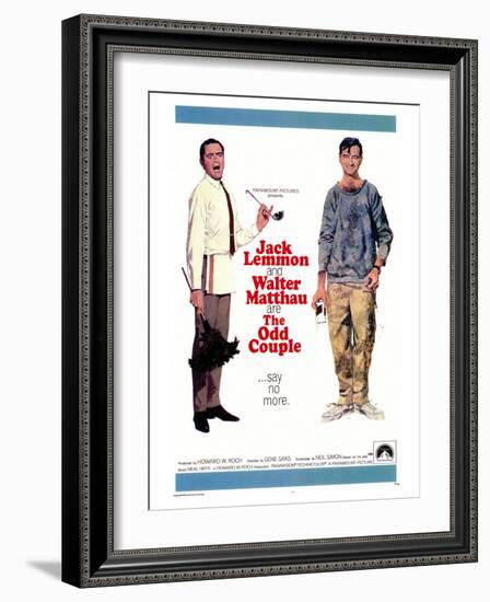 The Odd Couple, 1968-null-Framed Premium Giclee Print