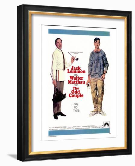 The Odd Couple, 1968-null-Framed Art Print