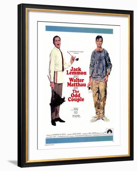 The Odd Couple, 1968-null-Framed Art Print