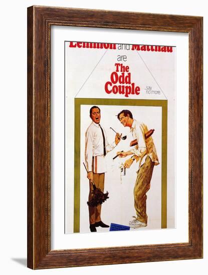 The Odd Couple, 1968-null-Framed Art Print