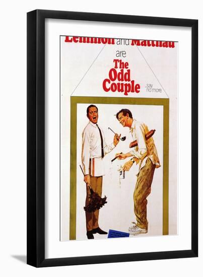 The Odd Couple, 1968-null-Framed Art Print