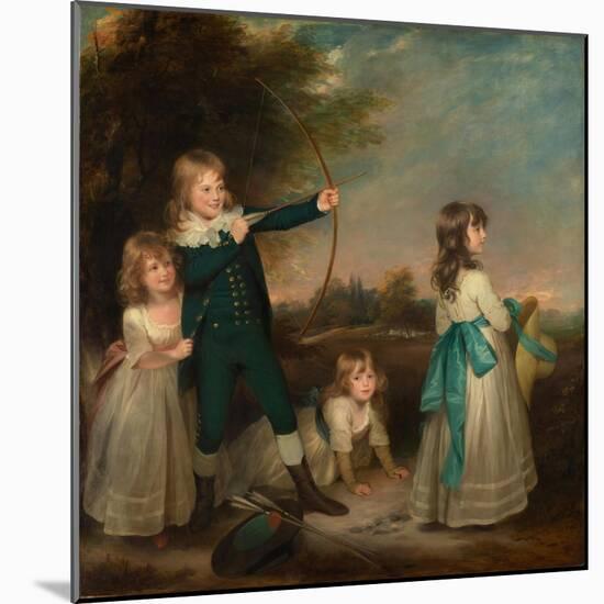 The Oddie Children, 1789-William Beechey-Mounted Giclee Print