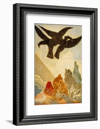 The Odyssey by Homere: the Eagles of the Omen, 1930-1933-null-Framed Photo