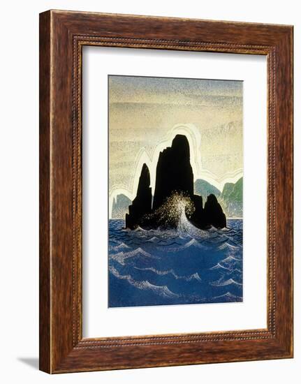 The Odyssey by Homere: the Rock of Gortyne, 1930-1933-null-Framed Photo