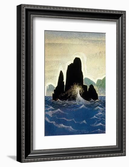 The Odyssey by Homere: the Rock of Gortyne, 1930-1933-null-Framed Photo