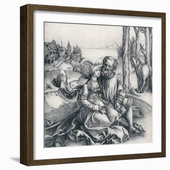 The Offer of Love, 1495-Albrecht Dürer-Framed Giclee Print