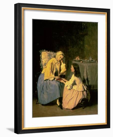 The Offering-Isidore Patrois-Framed Art Print