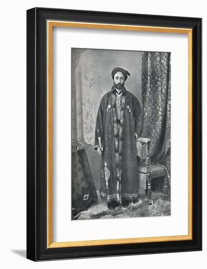 The officer in charge of the holy shrine at Mashhad, Persia, 1902-Unknown-Framed Photographic Print