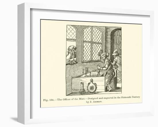 The Officer of the Mint-null-Framed Giclee Print