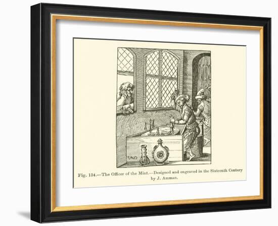 The Officer of the Mint-null-Framed Giclee Print