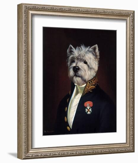 The Officer's Mess-Thierry Poncelet-Framed Art Print