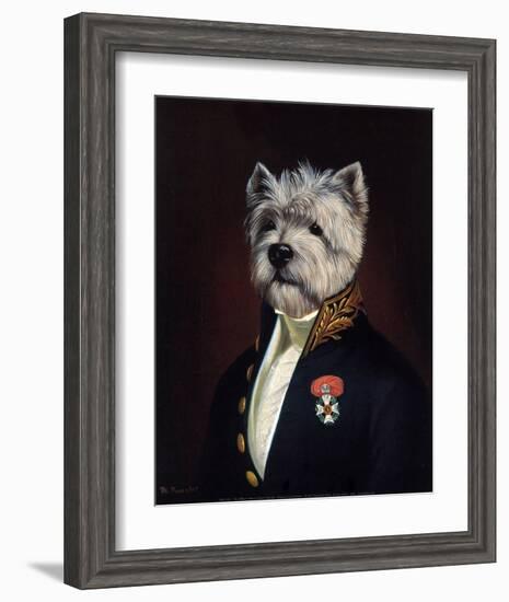 The Officer's Mess-Thierry Poncelet-Framed Art Print