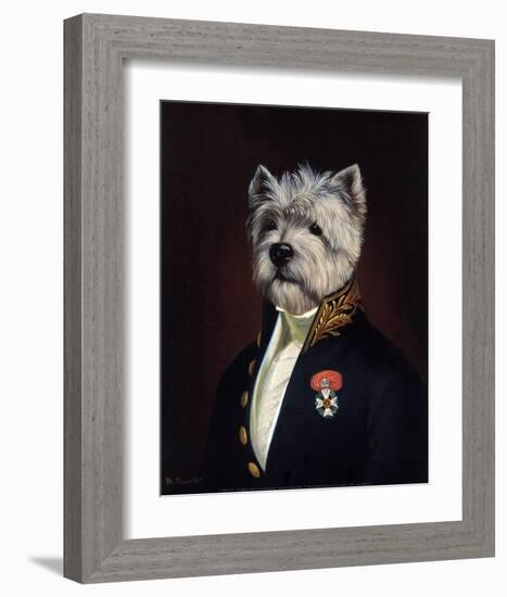 The Officer's Mess-Thierry Poncelet-Framed Art Print