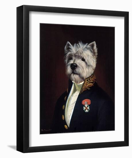 The Officer's Mess-Thierry Poncelet-Framed Art Print