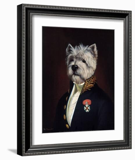 The Officer's Mess-Thierry Poncelet-Framed Art Print