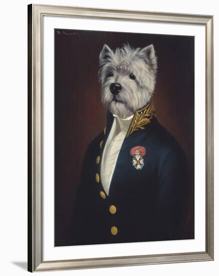 The Officer's Mess-Thierry Poncelet-Framed Giclee Print