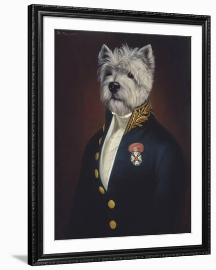 The Officer's Mess-Thierry Poncelet-Framed Giclee Print