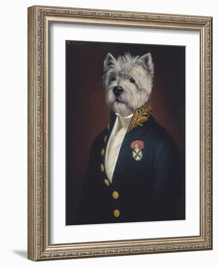 The Officer's Mess-Thierry Poncelet-Framed Art Print