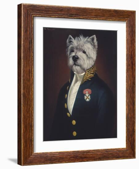 The Officer's Mess-Thierry Poncelet-Framed Art Print