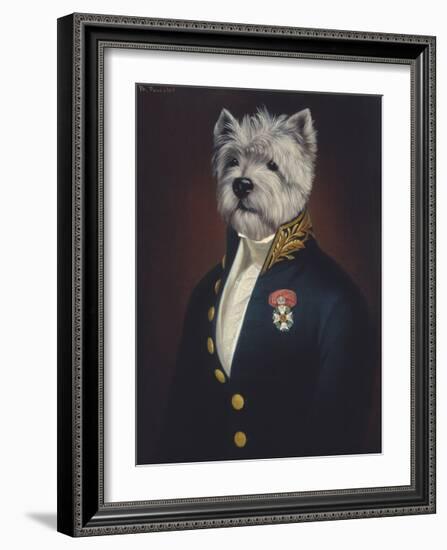 The Officer's Mess-Thierry Poncelet-Framed Art Print